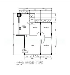 Blk 1 Saint George's Road (Kallang/Whampoa), HDB 4 Rooms #557366841